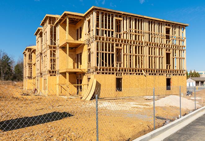 a long-lasting temporary fence helping to keep construction zones safe in Miramar FL